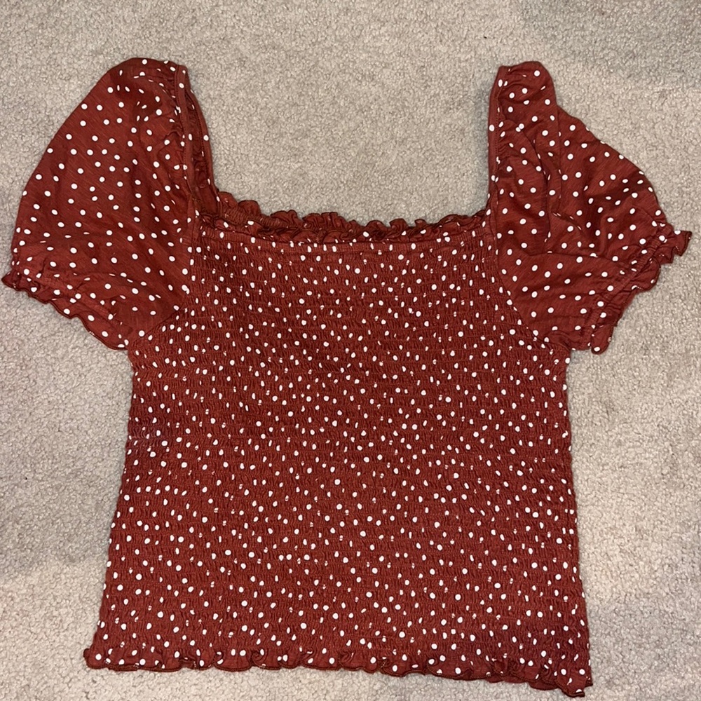 American Eagle size M cinched blouse